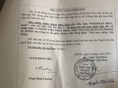 Doanh nghiệp hoang mang vì thương hiệu được cục sở hữu trí tuệ cấp bị viện khoa học sở hữu trí tuệ “tước” trắng
