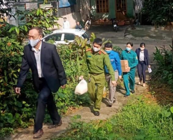 Nhân dân phường Hưng Thành, Tuyên Quang chung sức chống dịch Covid-19