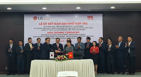 Đà Nẵng hợp tác với Tập đoàn LG trong nghiên cứu và phát triển điện tử