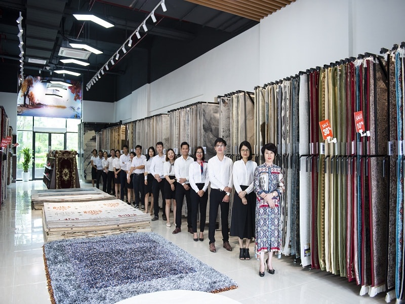 Cộng đồng xây dựng và nội thất xôn xao chào đón Showroom Thảm trải sàn lớn nhất Miền Bắc