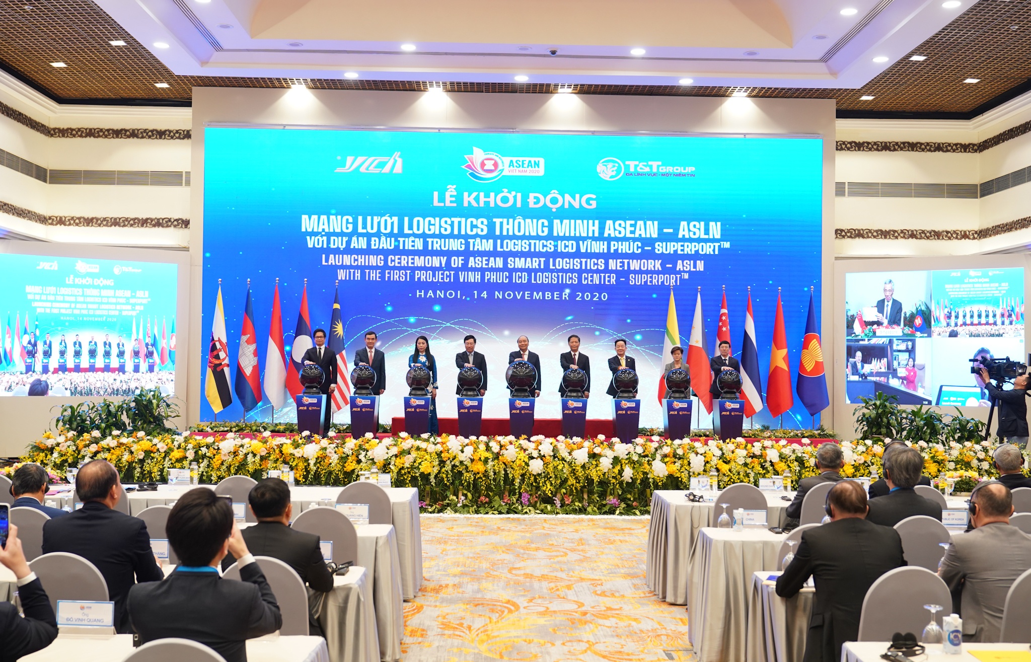 thu tuong viet nam singapore khoi dong mang luoi logistics thong minh asean