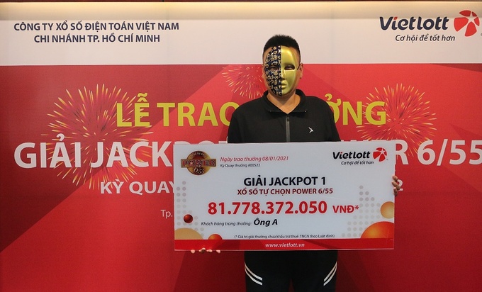 Hai vé Jackpot trúng thưởng hơn 61 tỷ đồng được phát hành tại Hà Nội