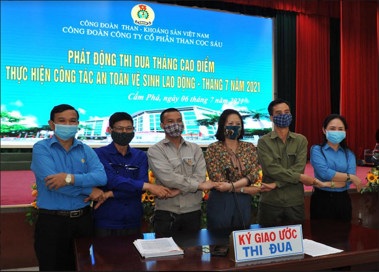 Hội thi An toàn vệ sinh viên giỏi Công ty Than Cọc Sáu năm 2021