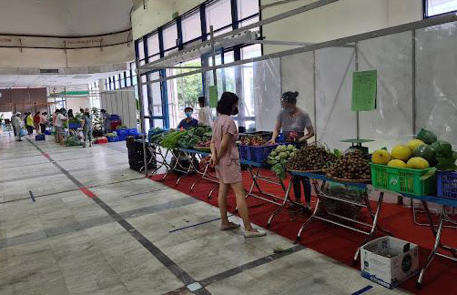 Phân luồng phục vụ 5 điểm tập kết, trung chuyển hàng hóa