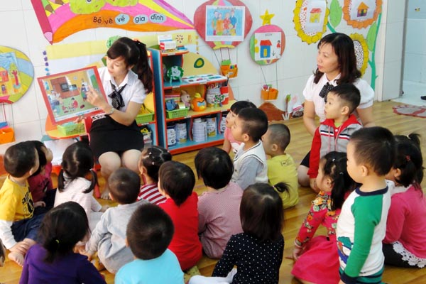 Chính sách đối với giáo viên mầm non