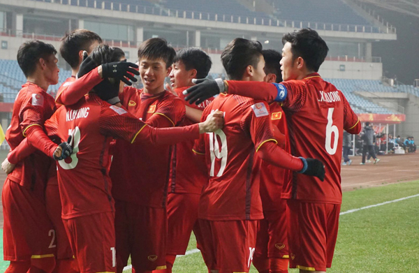 Việt Nam lập kỳ tích khi lọt vào bán kết.