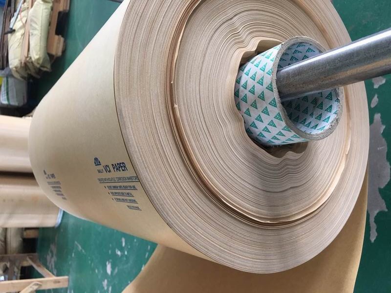 Giấy chống gỉ VCI chống mài mòn trong đóng gói hàng hóa kim loại