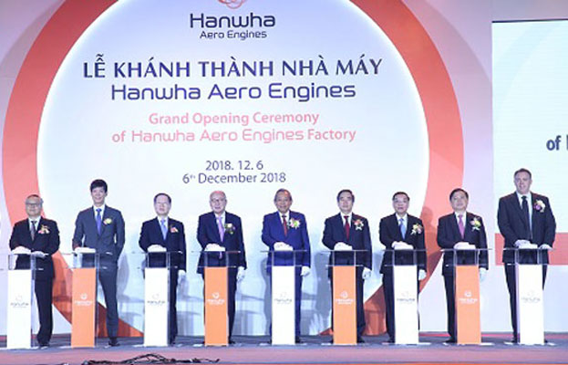 Khánh thành Nhà máy động cơ máy bay Hanwha Aero Engines