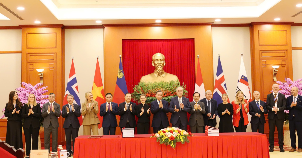 Chính thức ký kết Hiệp định Thương mại tự do Việt Nam - EFTA
