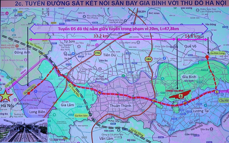 Làm đường nối sân bay Gia Bình với Thủ đô Hà Nội (đoạn qua Bắc Ninh) theo hình thức xây dựng khẩn cấp