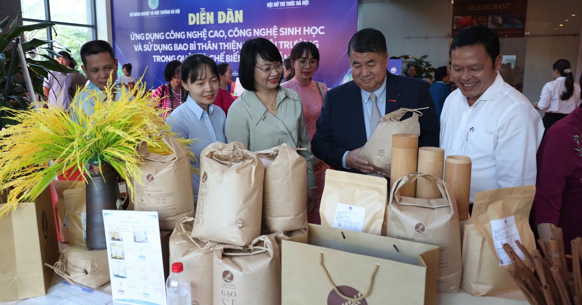 Thúc đẩy công nghệ xanh, phát triển bao bì sinh học bảo vệ môi trường trong nông nghiệp