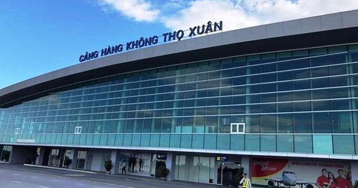 Nâng công suất sân bay Thọ Xuân đáp ứng 7 triệu hành khách vào năm 2050