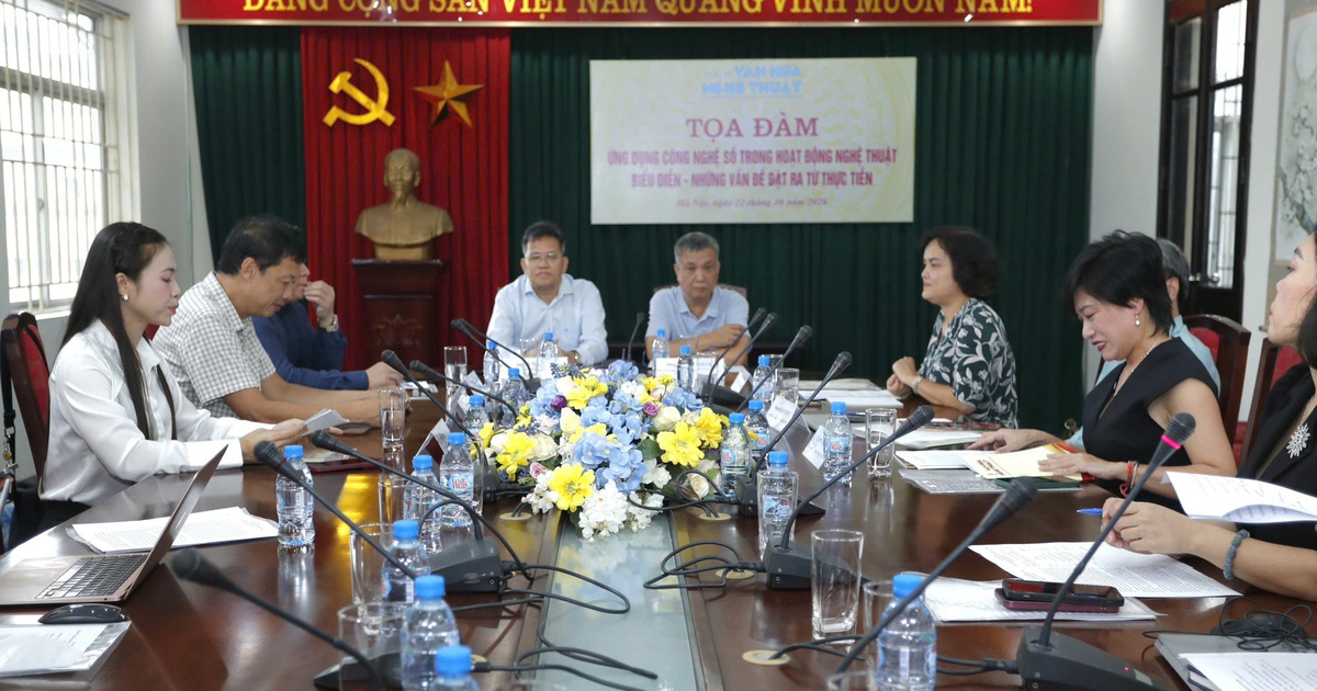 Ứng dụng công nghệ số trong hoạt động nghệ thuật biểu diễn