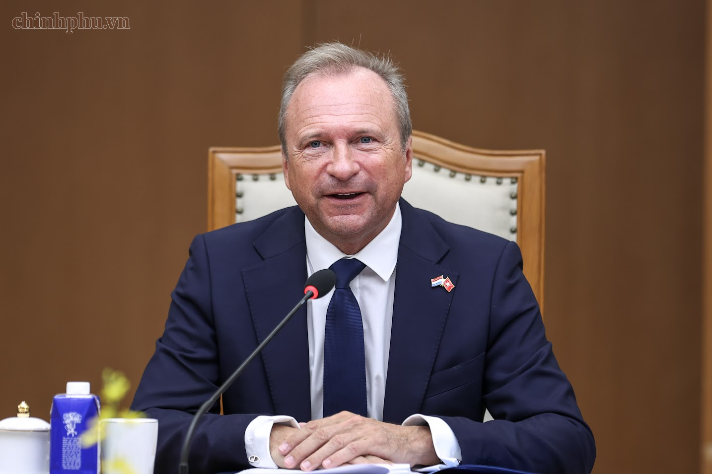 Thủ tướng tiếp Bộ trưởng Tài chính Luxembourg: Tăng cường kết nối dòng vốn từ châu Âu với Việt Nam- Ảnh 4.