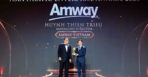 Tổng Giám đốc Amway Việt Nam được vinh danh tại giải thưởng Doanh nhân xuất sắc châu Á 2026