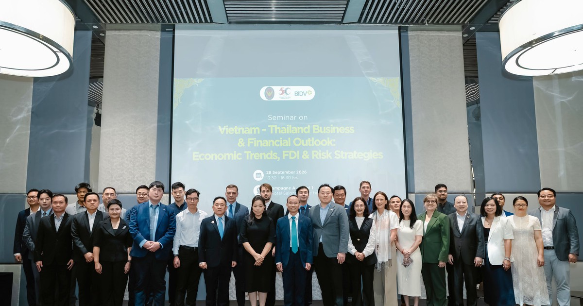 BIDV mở rộng cơ hội đầu tư và tài chính Việt Nam – Thái Lan