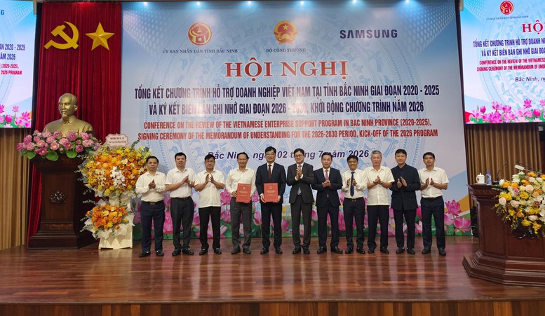 Bắc Ninh và Samsung tiếp tục đồng hành phát triển doanh nghiệp công nghiệp hỗ trợ