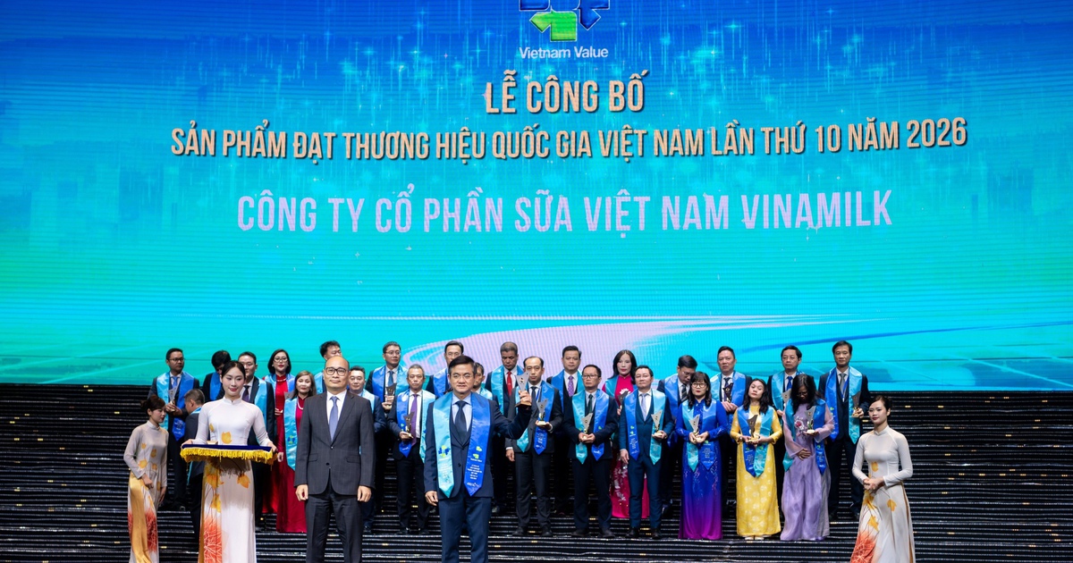 Vinamilk: 9 năm liên tiếp được vinh danh Thương hiệu Quốc gia