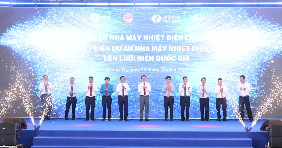Khởi công dự án điện LNG hơn 40.000 tỷ đồng tại Quảng Trị