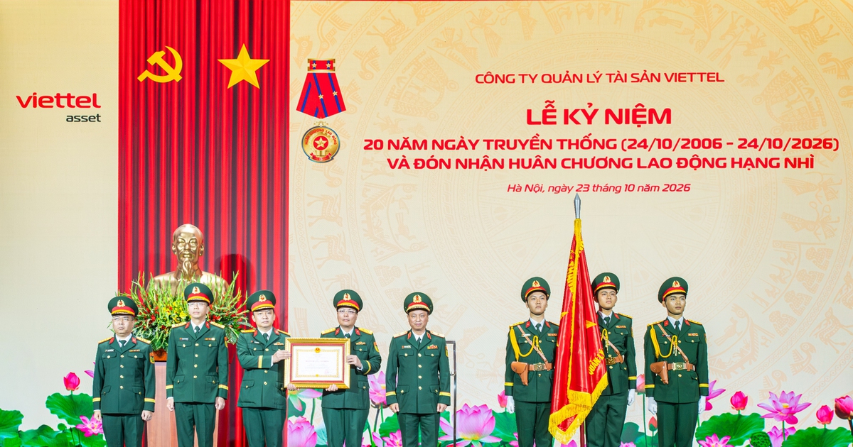 Viettel Asset nhận Huân chương Lao động hạng Nhì