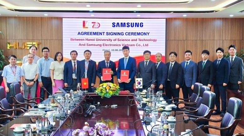 Samsung Việt Nam nâng tầm hợp tác với hàng loạt trường đại học về đào tạo nhân lực công nghệ cao